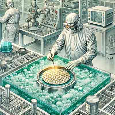 oxide strip process in semiconductor fabrication